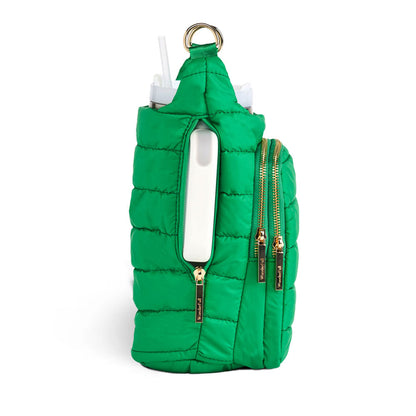 HydroBag® HANDLE®- Kelly Green with Pink and Green Striped Strap