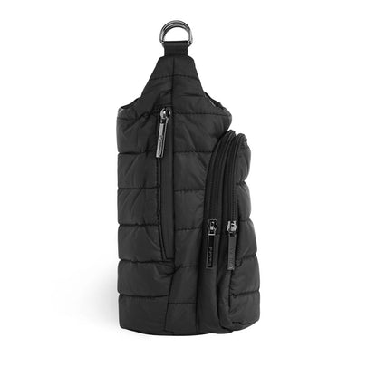HydroBag® HANDLE®- Black Matte with Vegan Leather Trimmed Strap
