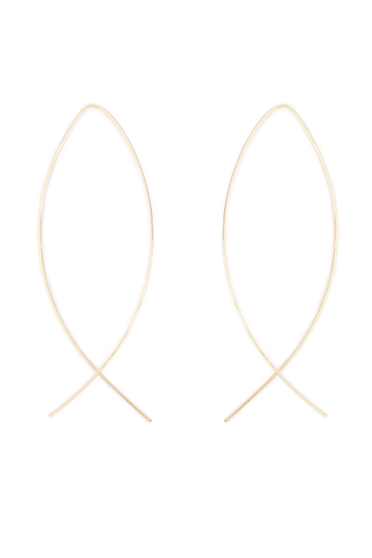 Hde1859 - Hoop Earrings