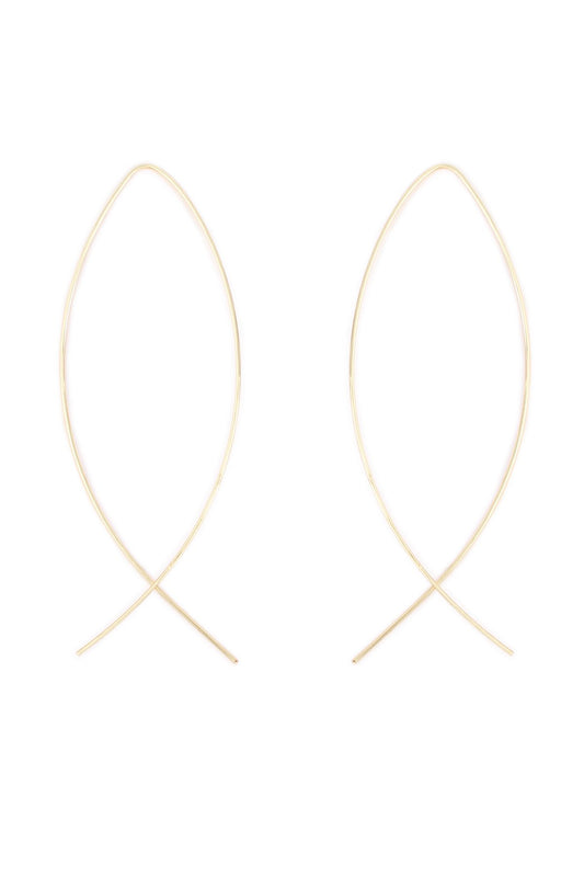 Hde1859 - Hoop Earrings