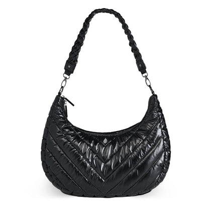 Black Pearl Half Moon HydroHobo® Bag- bottle included