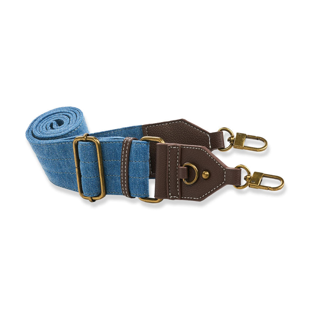 Denim Half Moon HydroHobo® Bag- bottle included