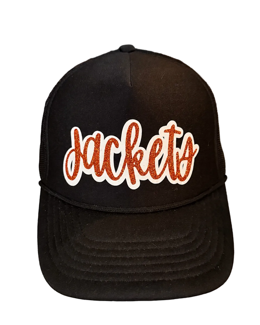 Jackets Glitter Trucker Hat