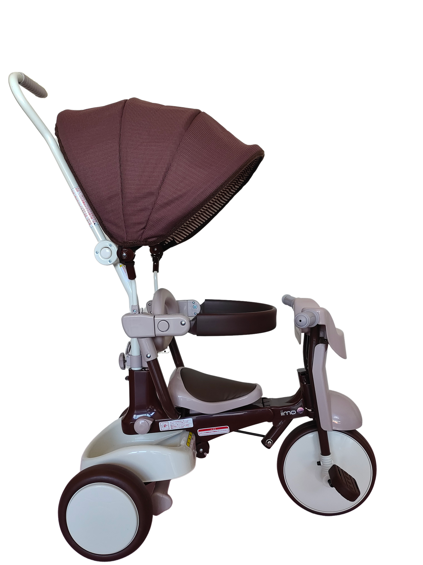 Iimo 3-In-1 Foldable Tricycle With Canopy - Luxury Design, Smart Functions, Outdoor Ready