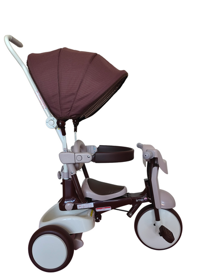Iimo 3-In-1 Foldable Tricycle With Canopy - Luxury Design, Smart Functions, Outdoor Ready