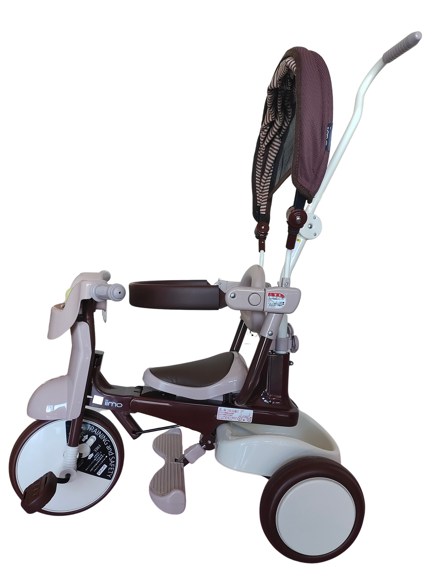 Iimo 3-In-1 Foldable Tricycle With Canopy - Luxury Design, Smart Functions, Outdoor Ready
