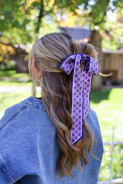 The Skinny Scarf - Purple