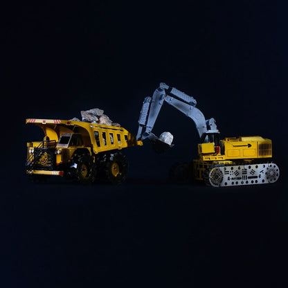 Tireless Digger Excavator: Excavator Model Kit – Build the Muscle Behind the Mission