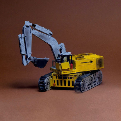 Tireless Digger Excavator: Excavator Model Kit – Build the Muscle Behind the Mission