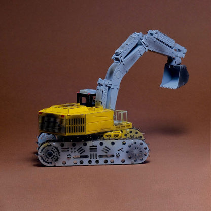 Tireless Digger Excavator: Excavator Model Kit – Build the Muscle Behind the Mission