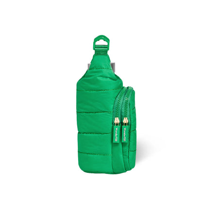 HydroBag® Mini for Kids- Kelly Green- Quilted Crosbody Water Bottle Bag