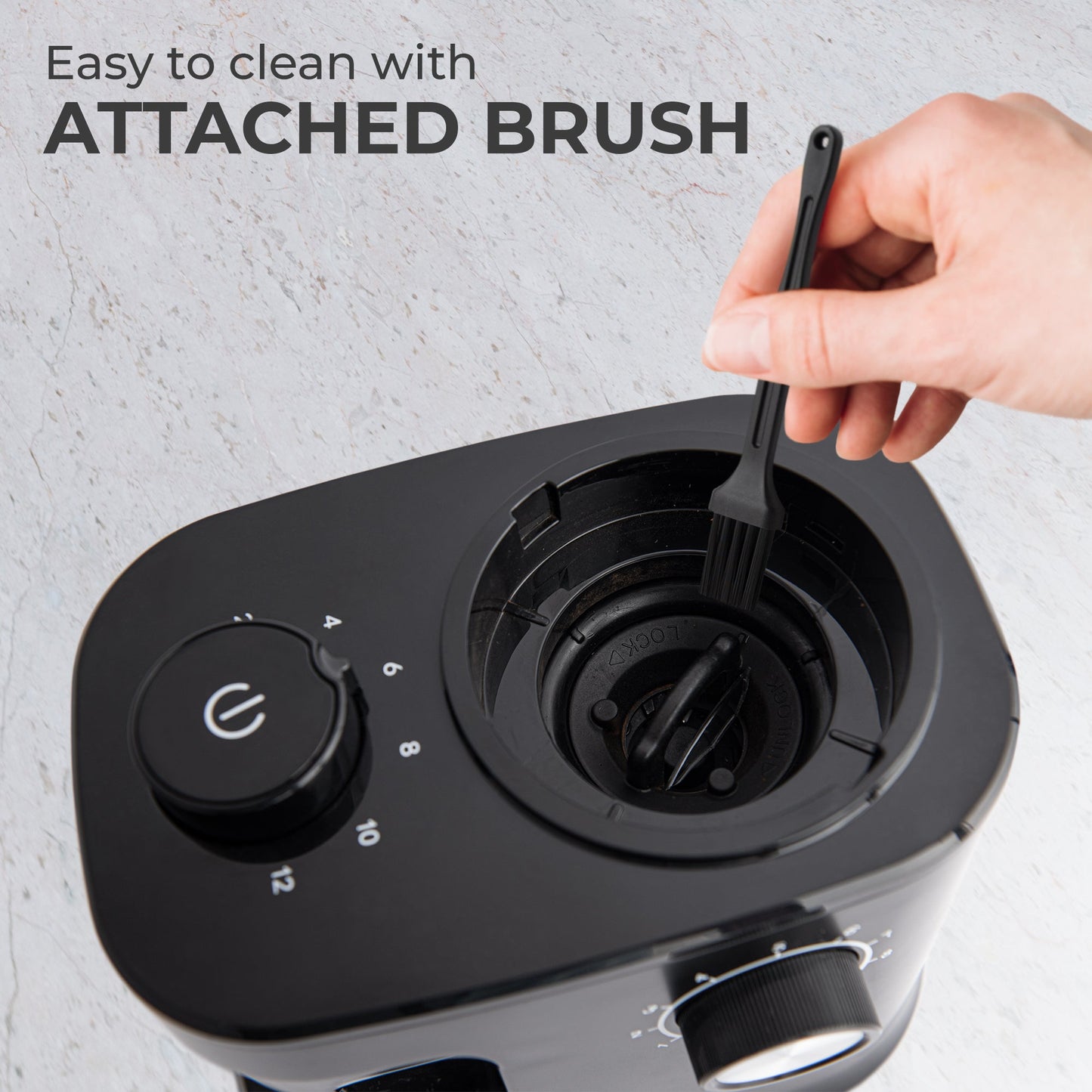 Fresh, Consistent Coffee Grinding at Home Burr Coffee Grinder, KF8061