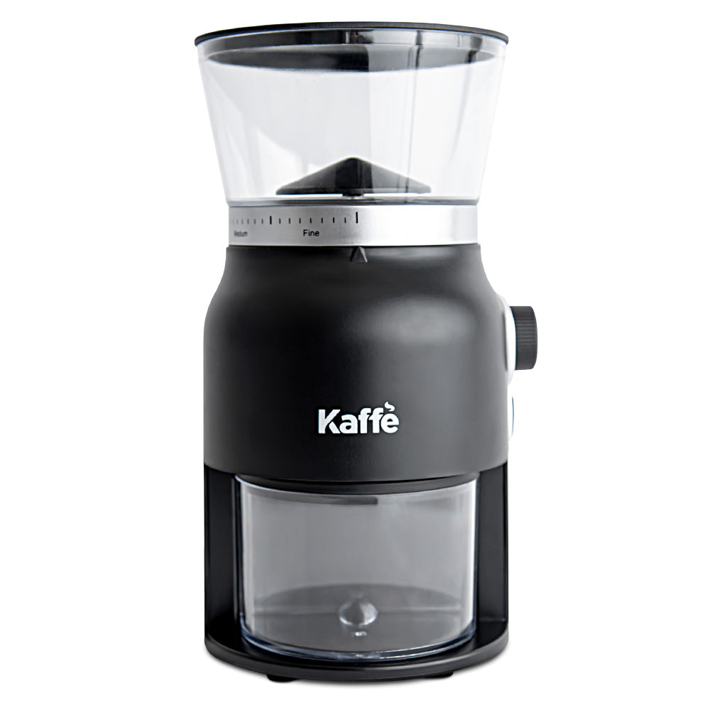 Electric Burr Coffee Grinder – 25 Grind Settings, Stainless Steel Burrs, 150W Motor, 5.5oz Capacity, Home Espresso & Drip Brewing (KF8150)