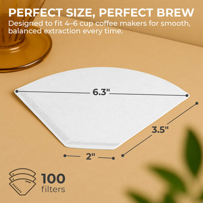 Organic Premium Coffee Filters #2, KFCF02W