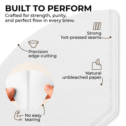 Organic Premium Coffee Filters #2, KFCF02W