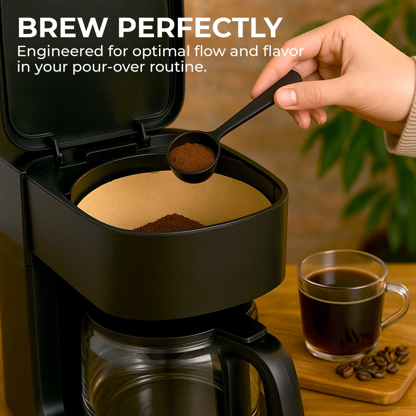 Organic Natural Unbleached Premium Coffee Filters #4, KFCF04B