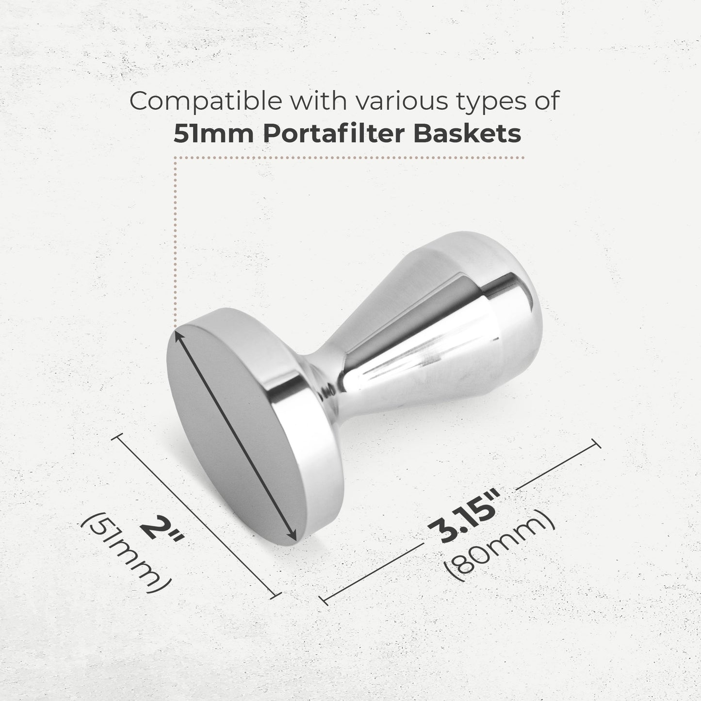 Barista Essentials Espresso Bundle – 51mm Tamper, Tamping Mat, Knock Box, 20oz Frothing Pitcher + FREE Milk Frother