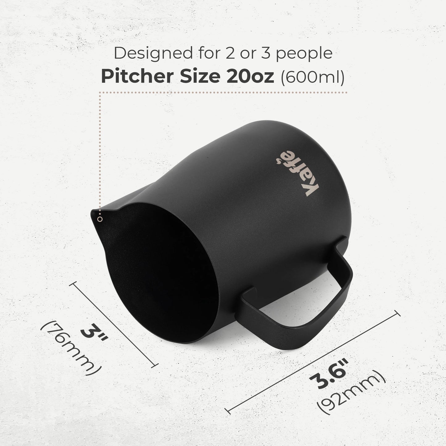 Barista Essentials Espresso Bundle – 51mm Tamper, Tamping Mat, Knock Box, 20oz Frothing Pitcher + FREE Milk Frother