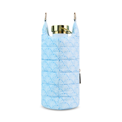 Blue Scallop Print HydroBag®
