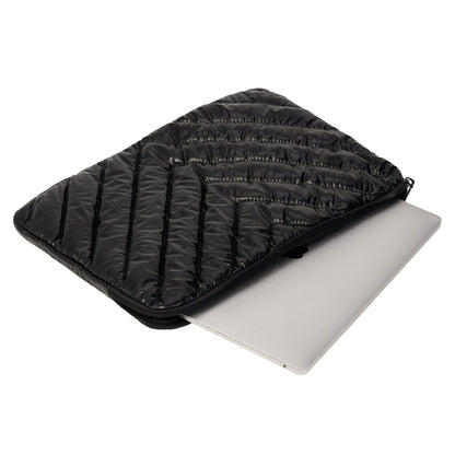 Black Quilted HydroTote® All-in-One Everyday Travel & Gym Tote