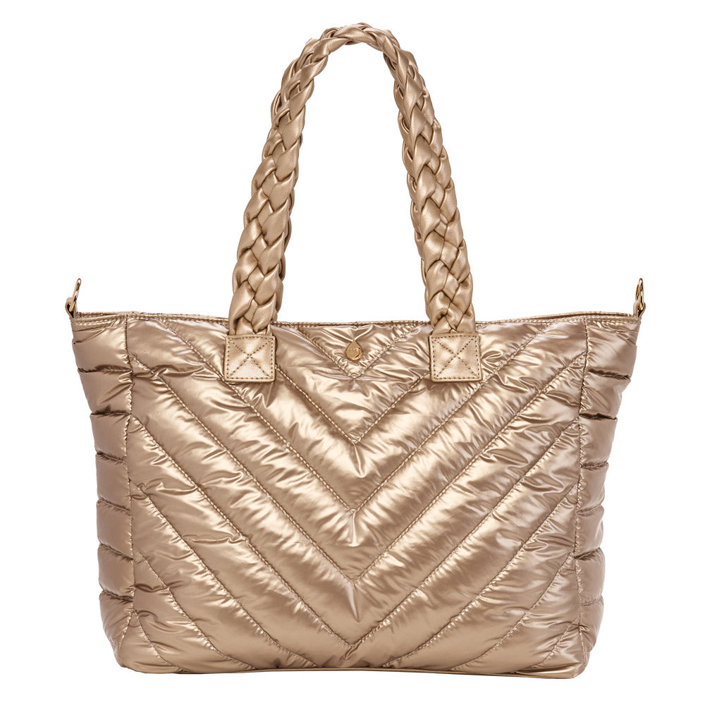 Gold Quilted HydroTote® All-in-One Everyday Travel & Gym Tote