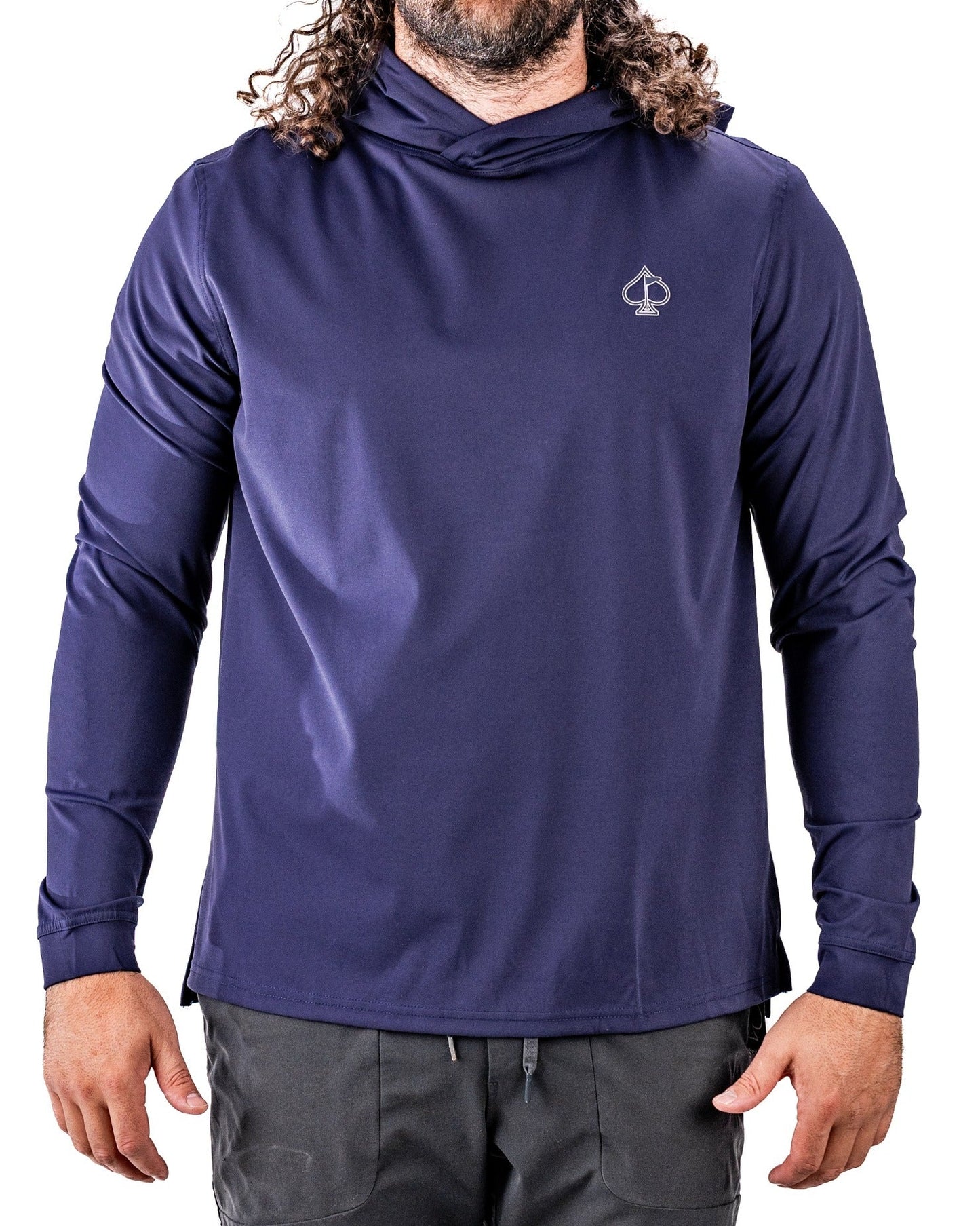Performance Golf Hoodie - Lavender Flower Power