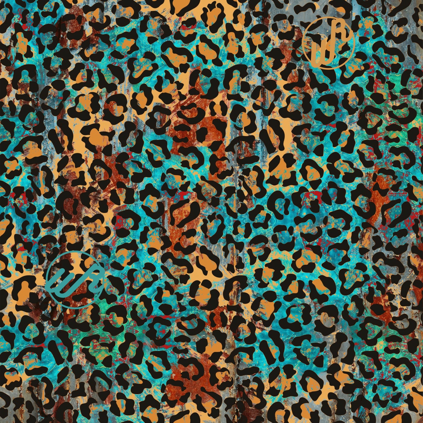 Rusty Leopard Headband