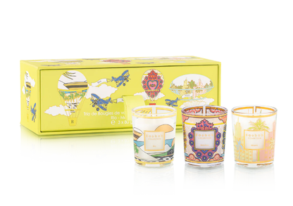 Baobab Collection Trio Travel Candles | Rio Mexico Miami