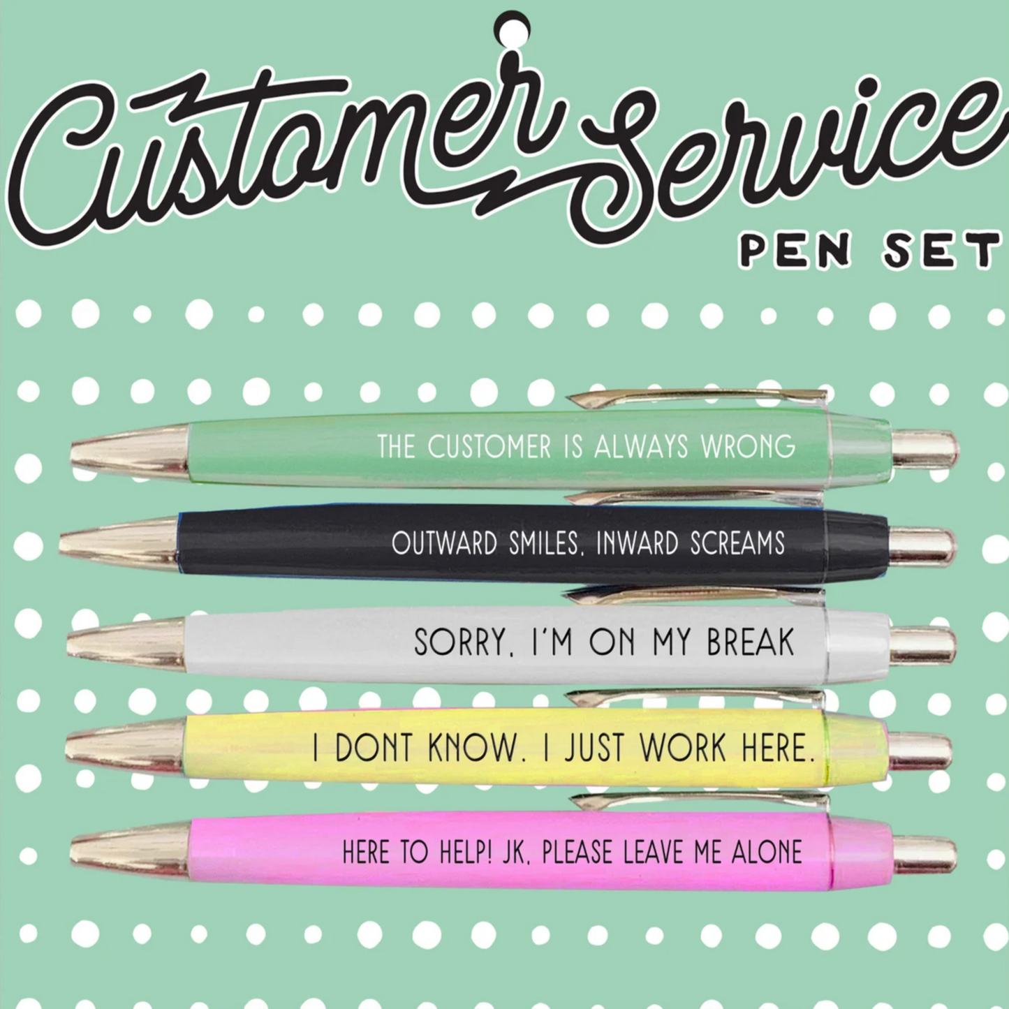 Pen Set - Customer Service