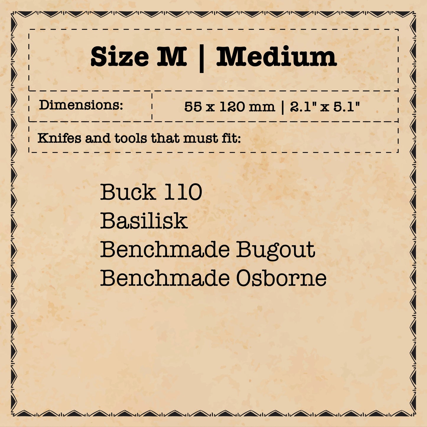 Knife Sheath V3 - Leather EDC | Pocket Knife Holder | Handcrafted