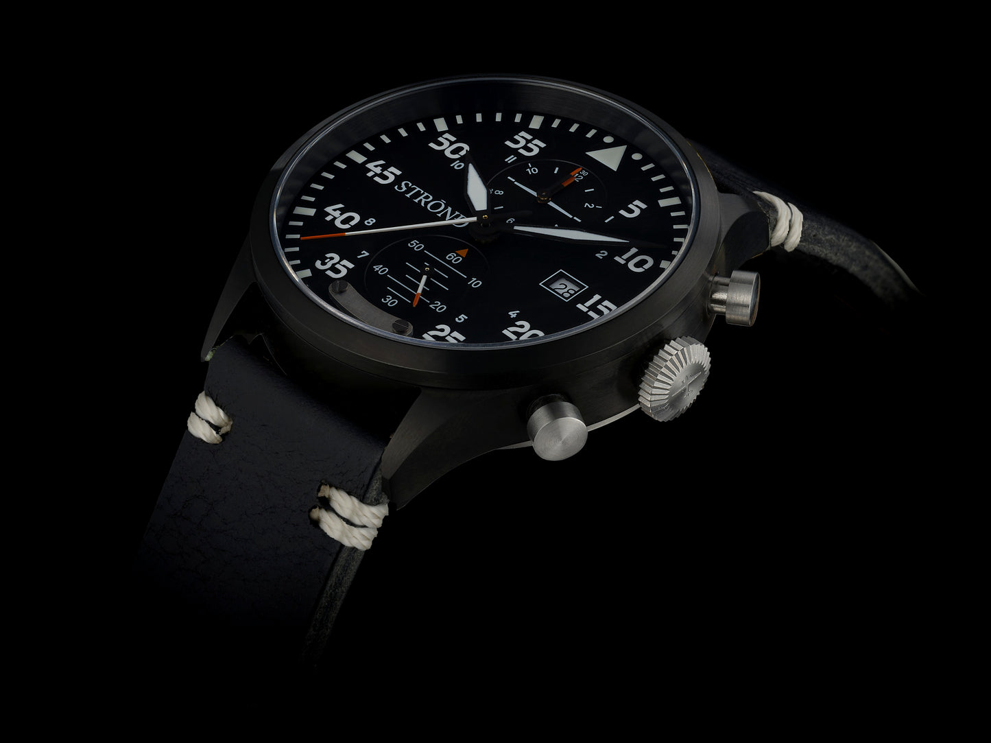 STROND Watch  DC3 Mkll All Black 316 Grade Stainless all Black Version