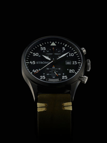 STROND Watch  DC3 Mkll All Black 316 Grade Stainless all Black Version