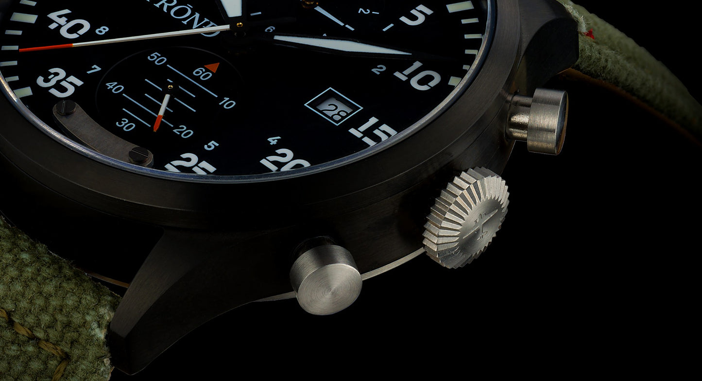 STROND Watch  DC3 Mkll All Black 316 Grade Stainless all Black Version
