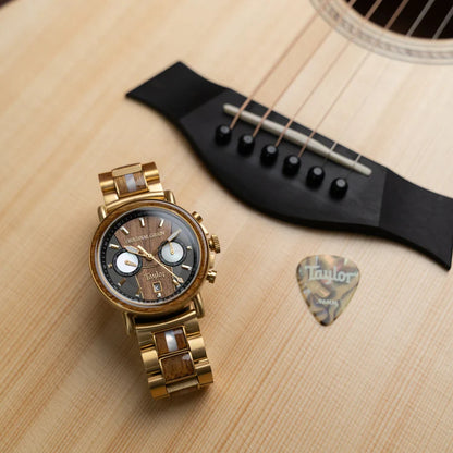 Original Grain Taylor Guitar Men's Watch