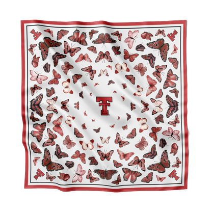 Texas Tech Square Silk Scarf