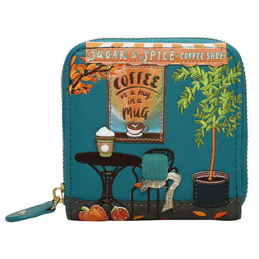 Vendula Coffee Shop Square Wallet