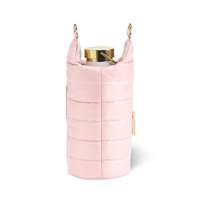 Blush HydroBag® with Blush and Ivory Striped Strap