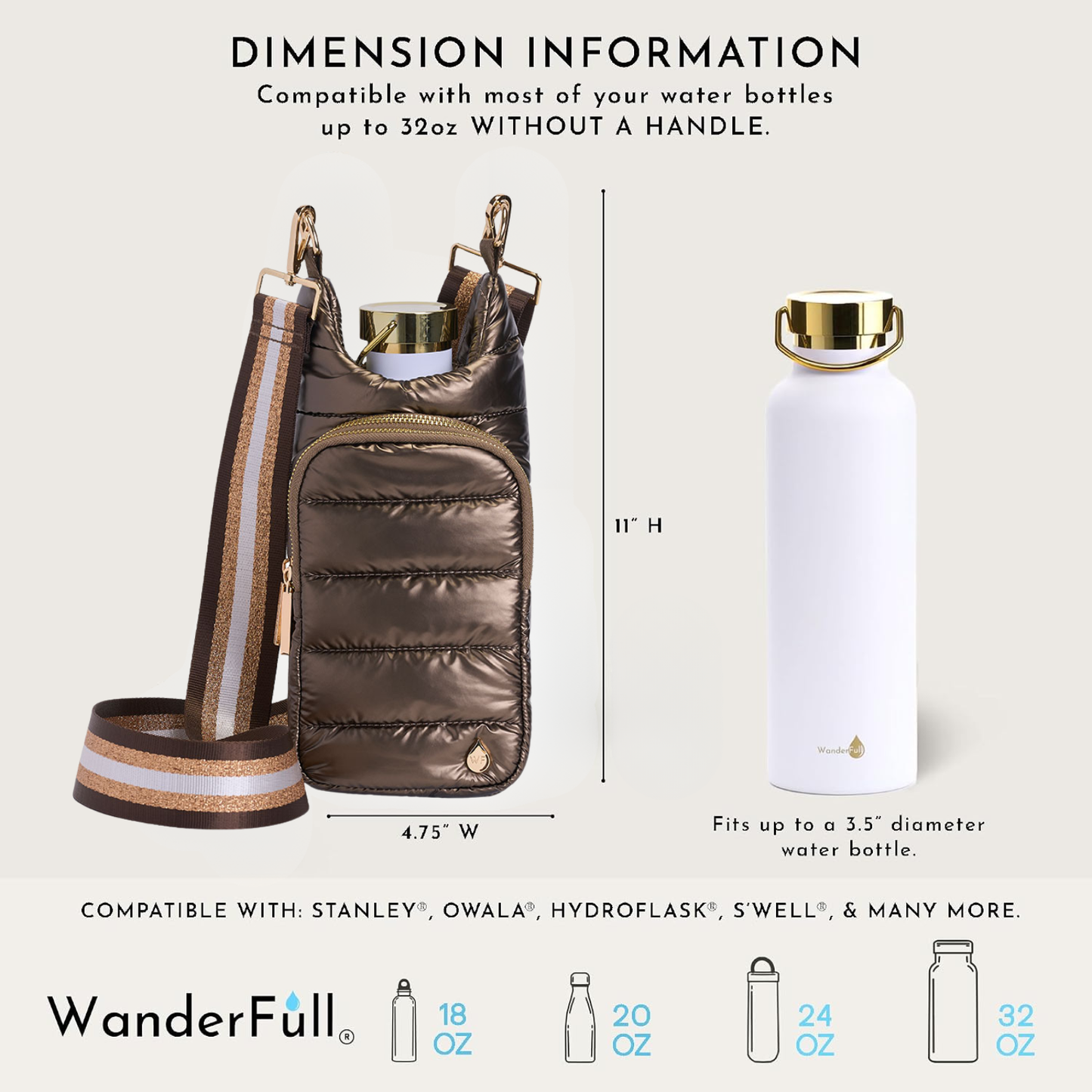 Bronze Shiny HydroBag®