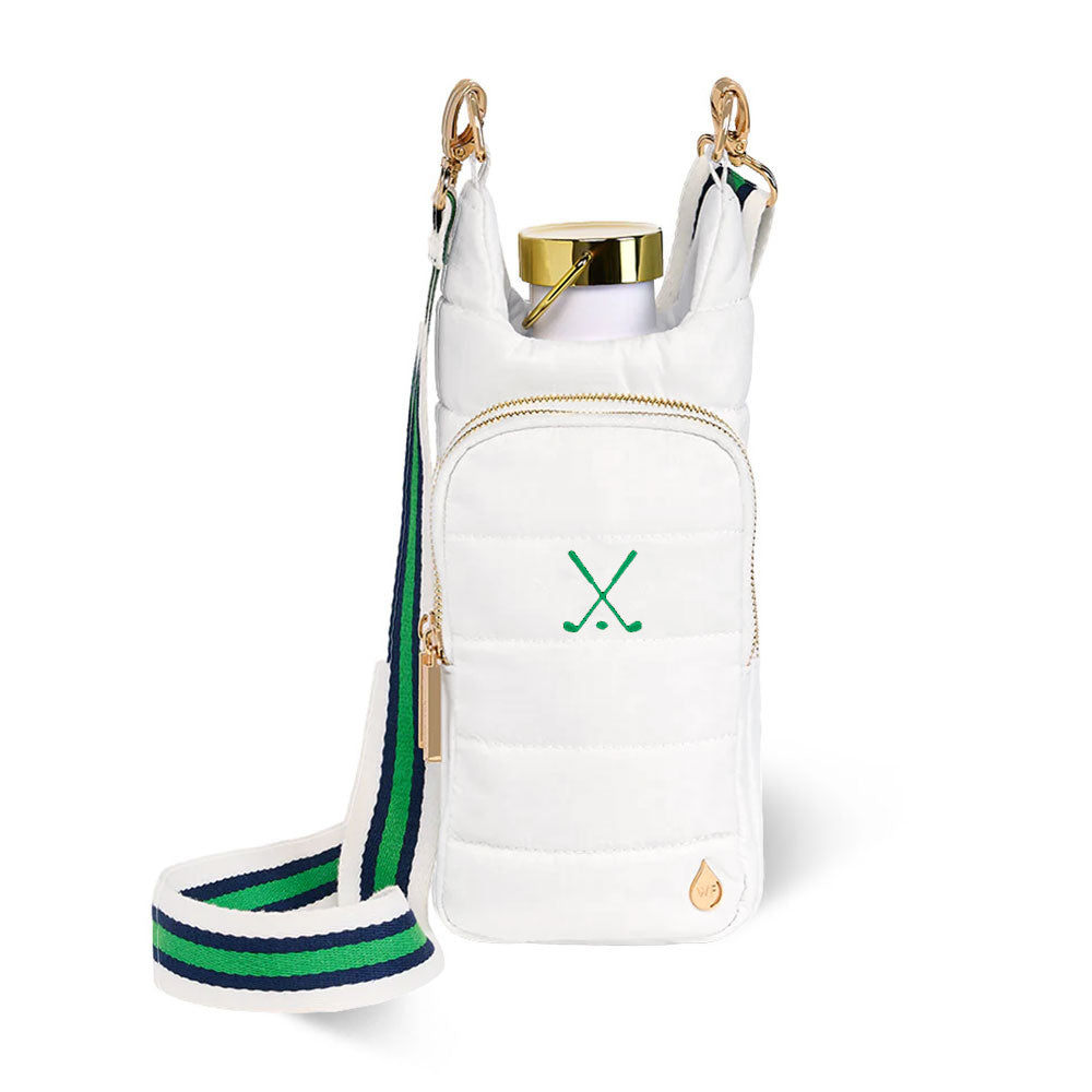 White Ripstop HydroBag® with Golf Embroidery