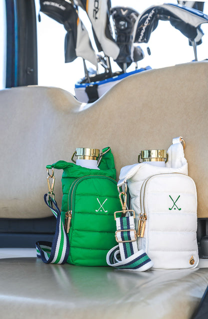 White Ripstop HydroBag® with Golf Embroidery
