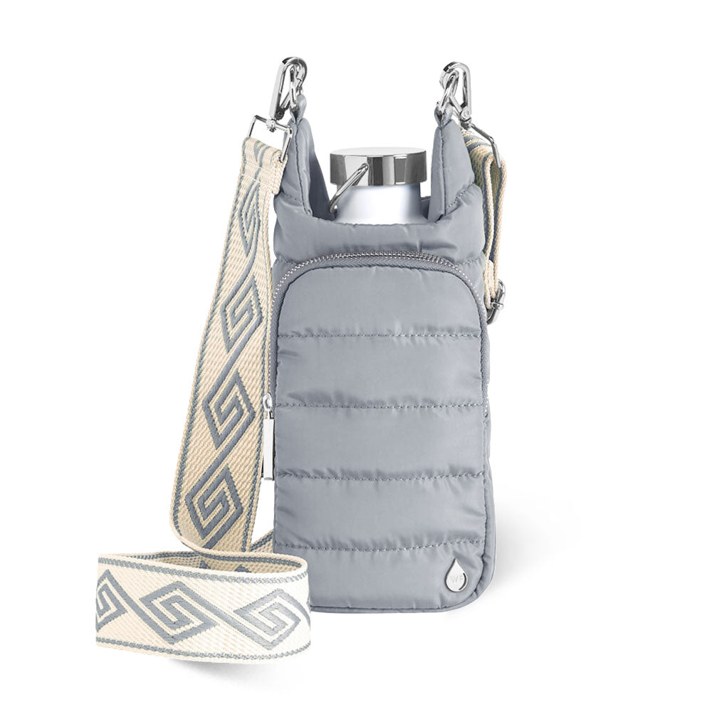 Sky Gray and Tan Strap
