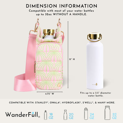 Pink Palm Print HydroBag®