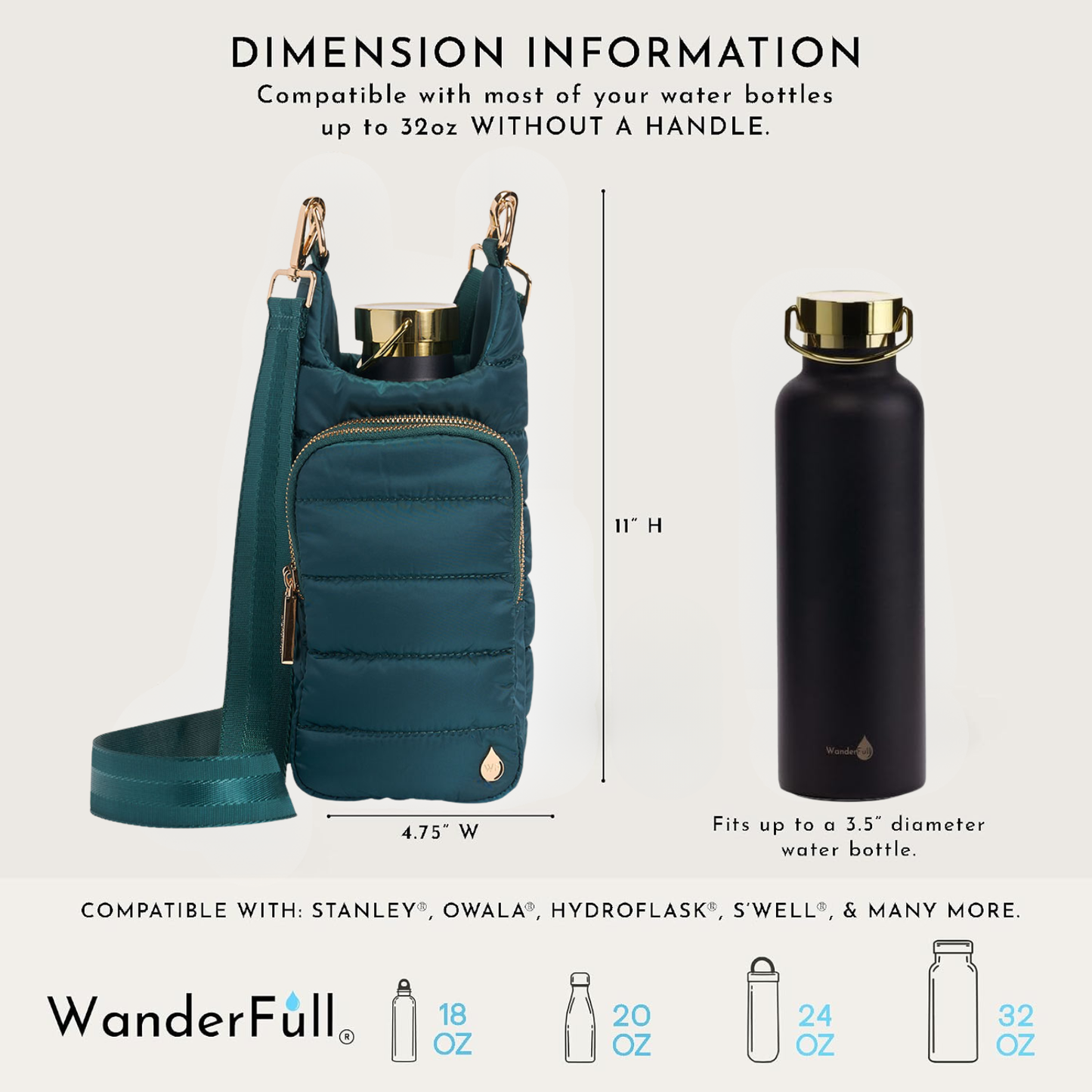 Peacock Teal Lustre HydroBag®