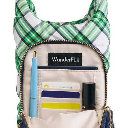 Navy & Green Plaid HydroBag®