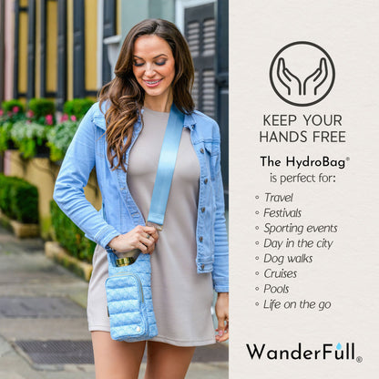 Blue Scallop Print HydroBag®