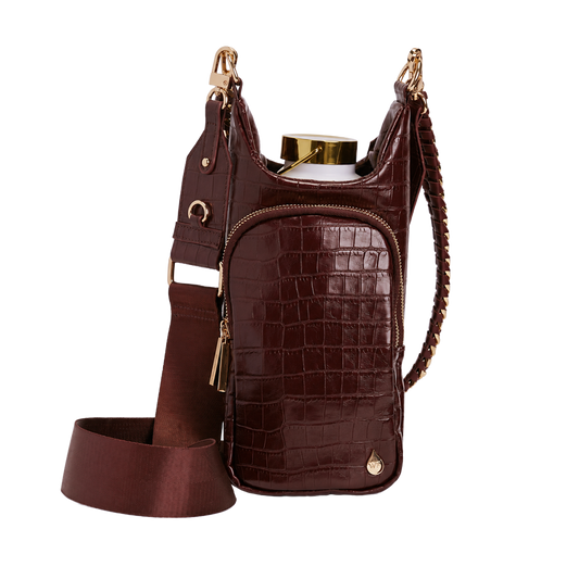 Merlot Faux Croc HydroBag®