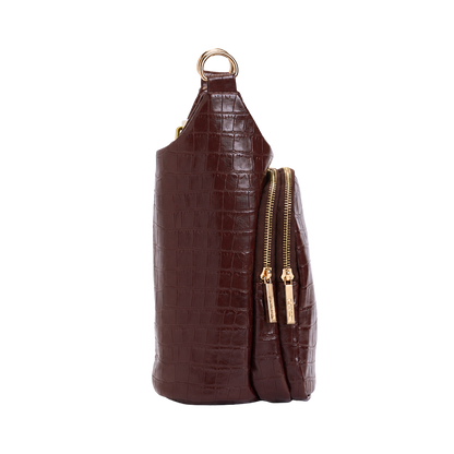 Merlot Faux Croc HydroBag®