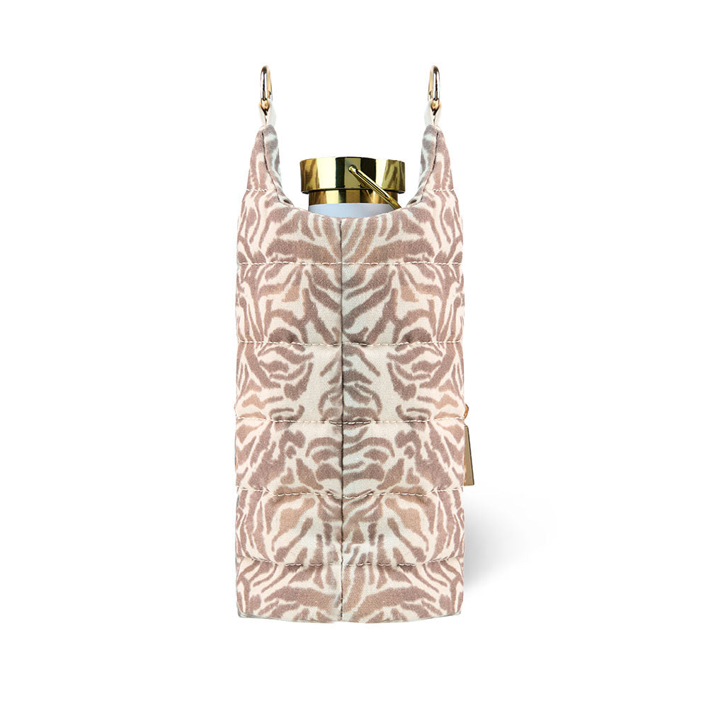 Natural Zebra Print Linen HydroBag®