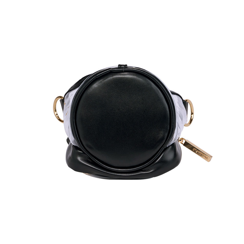 Clear HydroBag® Stadium with Black Trim and Matching RFID Pouch