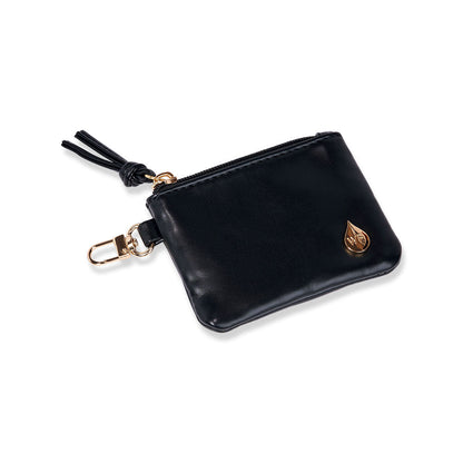 Clear HydroBag® Stadium with Black Trim and Matching RFID Pouch